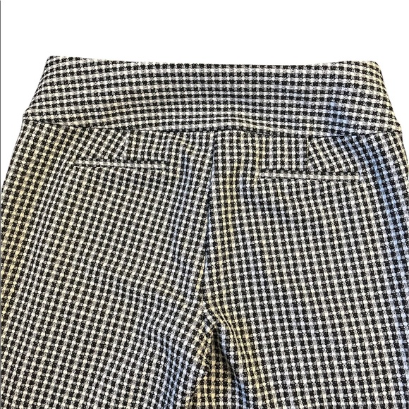 ALFANI BLACK & WHITE GINGHAM PANTS - Picture 2 of 5